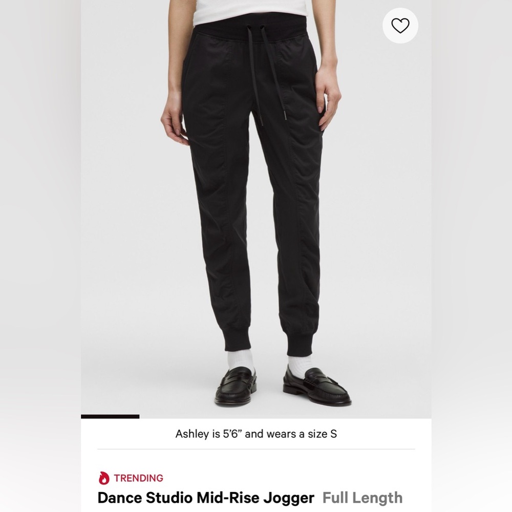 Lululemon Dance Studio Mid Rise Jogger